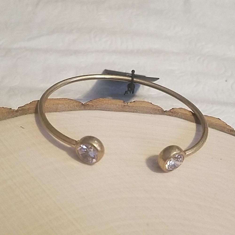 Mia + Tess Costume Rhinestone Cuff Bracelet NEW